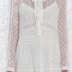 Zimmermann Radiate Tie-bow Dress